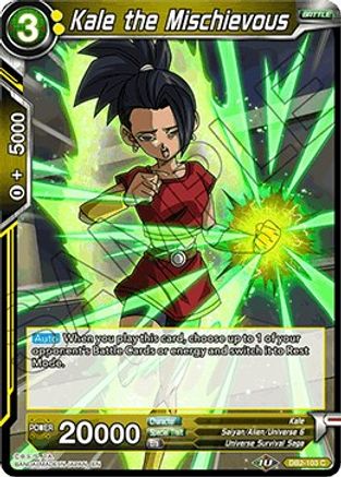 Kale the Mischievous (DB2-103) - Draft Box 05  Divine Multiverse