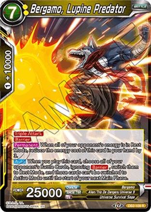 Bergamo, Lupine Predator (DB2-109) - Draft Box 05  Divine Multiverse
