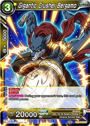 Gigantic Crusher Bergamo (DB2-110) - Draft Box 05  Divine Multiverse