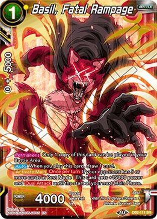 Basil, Fatal Rampage (DB2-111) - Draft Box 05  Divine Multiverse