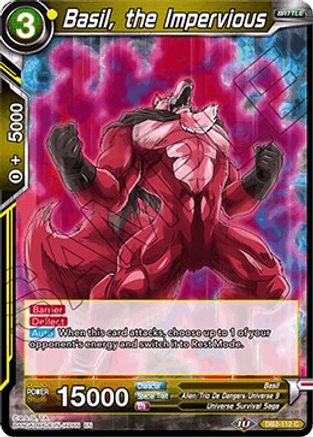 Basil, the Impervious (DB2-112) - Draft Box 05  Divine Multiverse