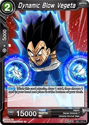 Dynamic Blow Vegeta (DB2-135) - Draft Box 05  Divine Multiverse