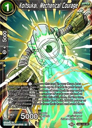 Koitsukai, Mechanical Courage (DB2-143) - Draft Box 05  Divine Multiverse