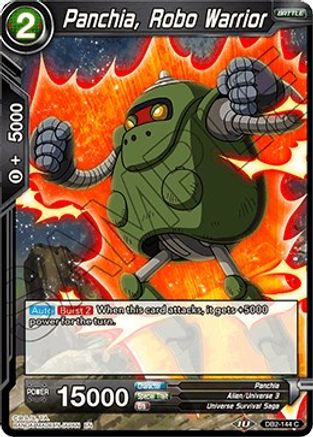 Panchia, Robo Warrior (DB2-144) - Draft Box 05  Divine Multiverse Foil
