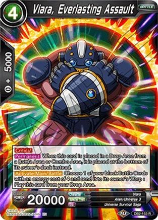Viara, Everlasting Assault (DB2-153) - Draft Box 05  Divine Multiverse