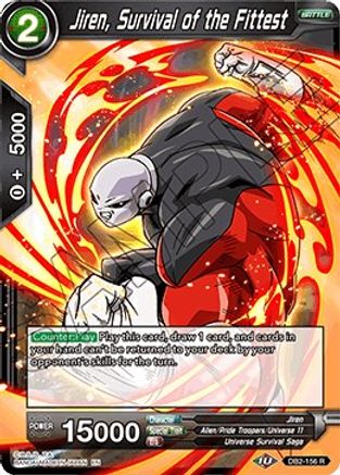 Jiren, Survival of the Fittest (DB2-156) - Draft Box 05  Divine Multiverse
