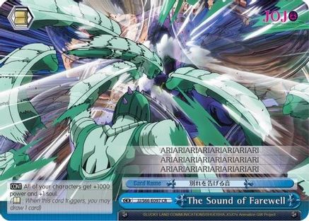 The Sound of Farewell (JJ/S66-E097 CR) - JoJo's Bizarre Adventure: Golden Wind