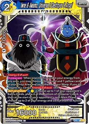 Iwne & Awamo, Universe 1 Destroyer & Angel (DB2-168) - Draft Box 05  Divine Multiverse