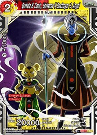 Quitela & Conic, Universe 4 Destroyer & Angel (DB2-170) - Draft Box 05  Divine Multiverse