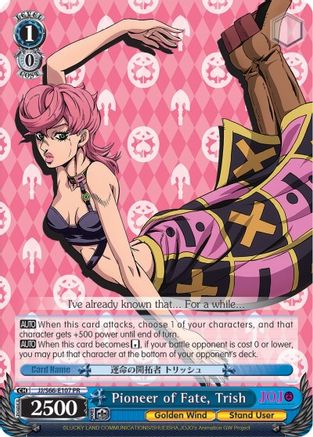 Pioneer of Fate, Trish (JJ/S66-E107 PR) - JoJo's Bizarre Adventure: Golden Wind