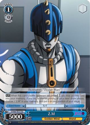 Z.M (JJ/S66-TE15 TD) - JoJo's Bizarre Adventure: Golden Wind