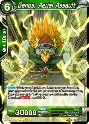Ganos, Aerial Assault (Divine Multiverse Draft Tournament) (DB2-089) - Tournament Promotion Cards