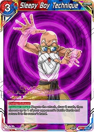 Sleepy Boy Technique (Divine Multiverse Draft Tournament) (DB2-165) - Tournament Promotion Cards