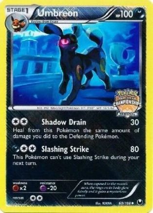 Umbreon 060/108  - Holofoil League & Championship Cards - Promo