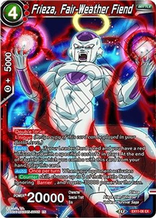 Frieza, Fair-Weather Fiend (EX11-06) - Expansion Deck Box Set 11 Universe 7 Unison Foil
