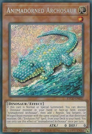 Animadorned Archosaur (ETCO-EN037) - Eternity Code 1st Edition