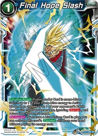 Final Hope Slash (BT10-056) - Rise of the Unison Warrior