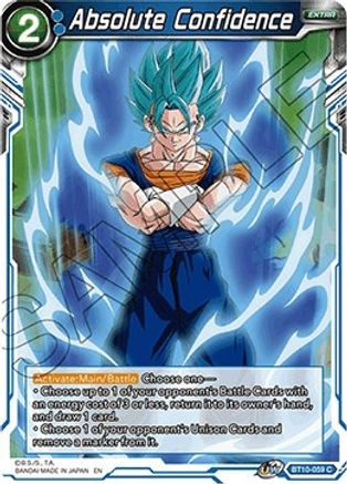Absolute Confidence (BT10-059) - Rise of the Unison Warrior
