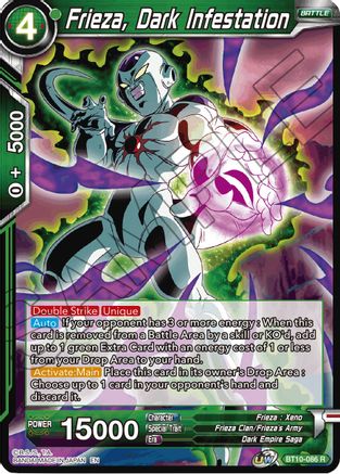 Frieza, Dark Infestation (BT10-086) - Rise of the Unison Warrior Foil