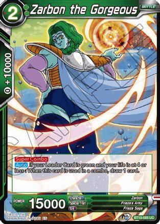 Zarbon the Gorgeous (BT10-085) - Rise of the Unison Warrior Foil