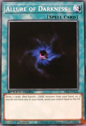Allure of Darkness (SS05-ENA26) - Speed Duel Decks: Twisted Nightmares 1st Edition