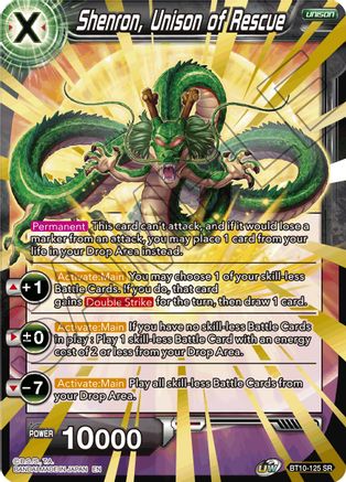 Shenron, Unison of Rescue (BT10-125) - Rise of the Unison Warrior