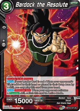 Bardock the Resolute (BT10-127) - Rise of the Unison Warrior