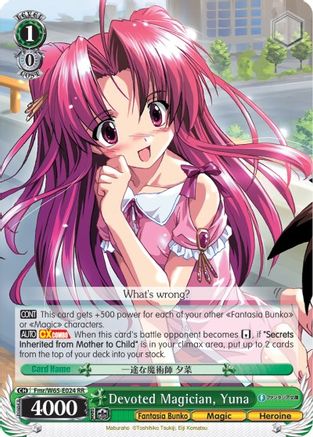 Devoted Magician, Yuna (Fmr/W65-E024 RR) - Fujimi Fantasia Bunko