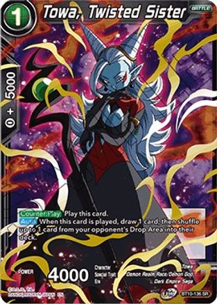 Towa, Twisted Sister (BT10-136) - Rise of the Unison Warrior