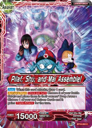 Pilaf // Pilaf, Shu, and Mai Assemble! (BT10-002) - Rise of the Unison Warrior