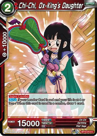 Chi-Chi, Ox-King's Daughter (BT10-013) - Rise of the Unison Warrior Foil