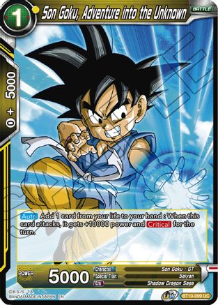 Son Goku, Adventure into the Unknown (BT10-099) - Rise of the Unison Warrior Foil