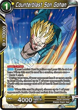 Counterblast Son Gohan (BT10-100) - Rise of the Unison Warrior