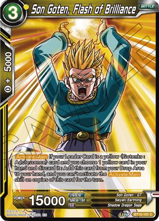 Son Goten, Flash of Brilliance (BT10-101) - Rise of the Unison Warrior