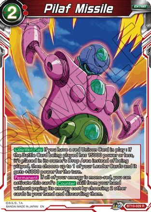 Pilaf Missile (BT10-029) - Rise of the Unison Warrior
