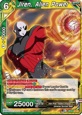 Jiren, Alien Power (BT10-151) - Rise of the Unison Warrior