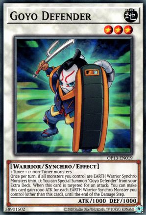 Goyo Defender (OP13-EN019) - OTS Tournament Pack 13 Unlimited
