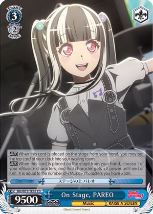 On Stage, PAREO (BD/W73-TE18 TD) - BanG Dream! Vol.2