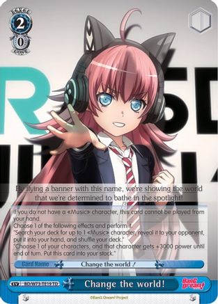 Change the world! (BD/W73-TE19 TD) - BanG Dream! Vol.2