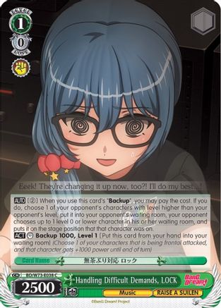 Handling Difficult Demands, LOCK (BD/W73-E038 C) - BanG Dream! Vol.2