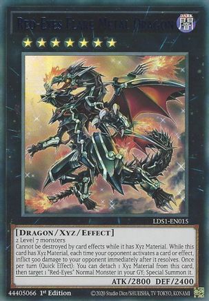 Red-Eyes Flare Metal Dragon (Blue) (LDS1-EN015) - Legendary Duelists: Season 1 1st Edition