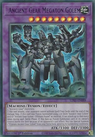 Ancient Gear Megaton Golem (Purple) (LDS1-EN088) - Legendary Duelists: Season 1 1st Edition