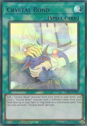 Crystal Bond (Blue) (LDS1-EN112) - Legendary Duelists: Season 1 1st Edition