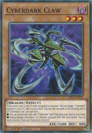 Cyberdark Claw (LDS1-EN035) - Legendary Duelists: Season 1 1st Edition