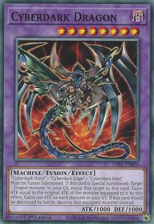 Cyberdark Dragon (LDS1-EN036) - Legendary Duelists: Season 1 1st Edition
