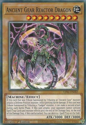 Ancient Gear Reactor Dragon (LDS1-EN082) - Legendary Duelists: Season 1 1st Edition