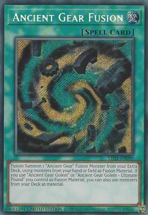 Ancient Gear Fusion (LDS1-EN090) - Legendary Duelists: Season 1 Limited