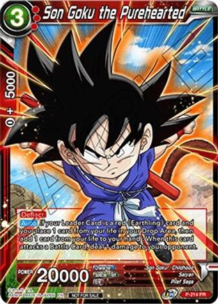 Son Goku the Purehearted (P-214) - Promotion Cards
