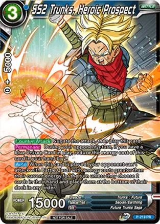 SS2 Trunks, Heroic Prospect (P-219) - Promotion Cards