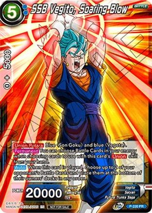 SSB Vegito, Soaring Blow (P-220) - Promotion Cards